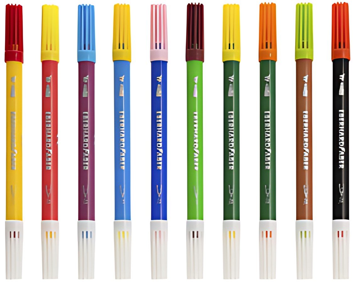 EBERHARD FABER Feutre magique double COLORI, étui de 10
