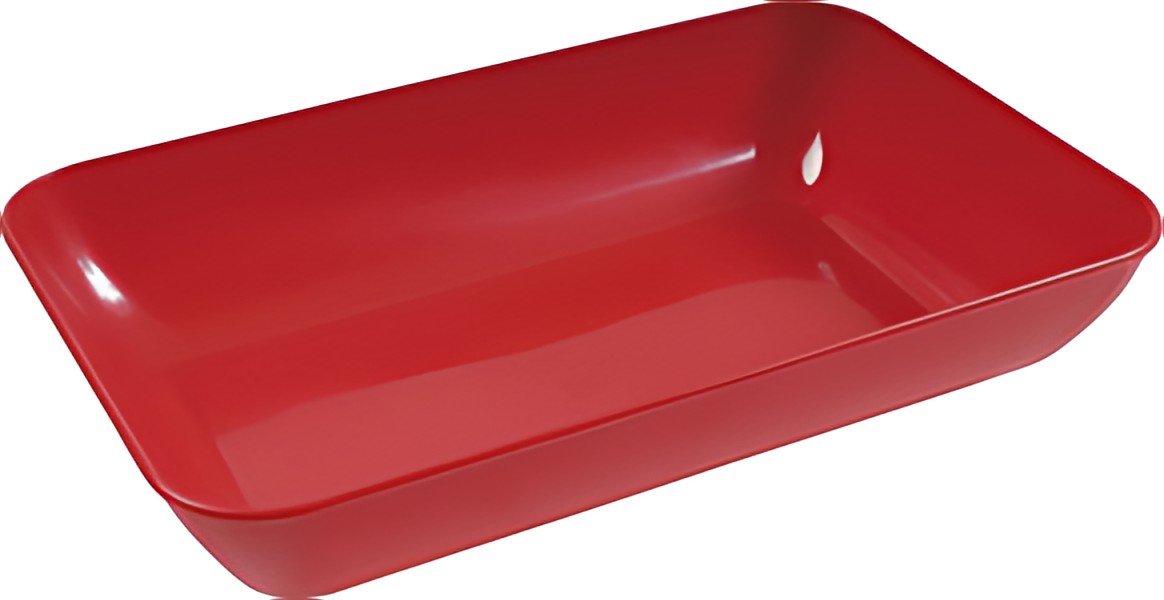 EBERHARD FABER Bac pour loisirs créatifs, plastique, rouge