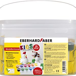 EBERHARD FABER Pâte à modeler EFA plast KIDS + peintures