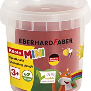 EBERHARD FABER Pâte à modeler, boîte de 140 g, rouge