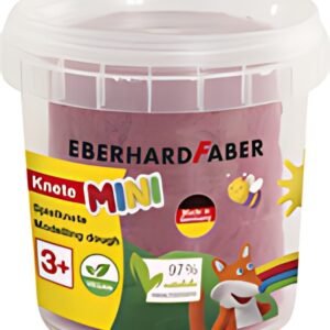 EBERHARD FABER Pâte à modeler, boîte de 140 g, rose