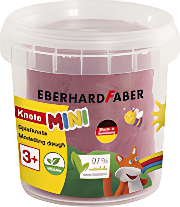 EBERHARD FABER Pâte à modeler, boîte de 140 g, rose