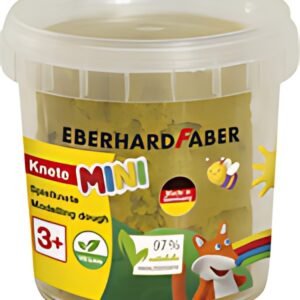EBERHARD FABER Pâte à modeler, boîte de 140 g, jaune