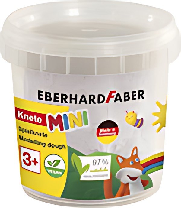 EBERHARD FABER Pâte à modeler, boîte de 140 g, blanc