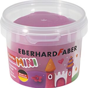 EBERHARD FABER Pâte à modeler, boîte de 100 g, rose pailleté