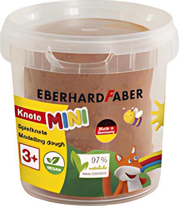EBERHARD FABER Pâte à modeler, boîte de 140 g, orange