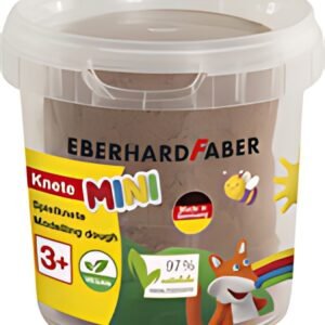 EBERHARD FABER Pâte à modeler, boîte de 140 g, marron