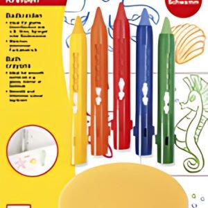 EBERHARD FABER Craie pour le bain Mini Kids, blister de 5