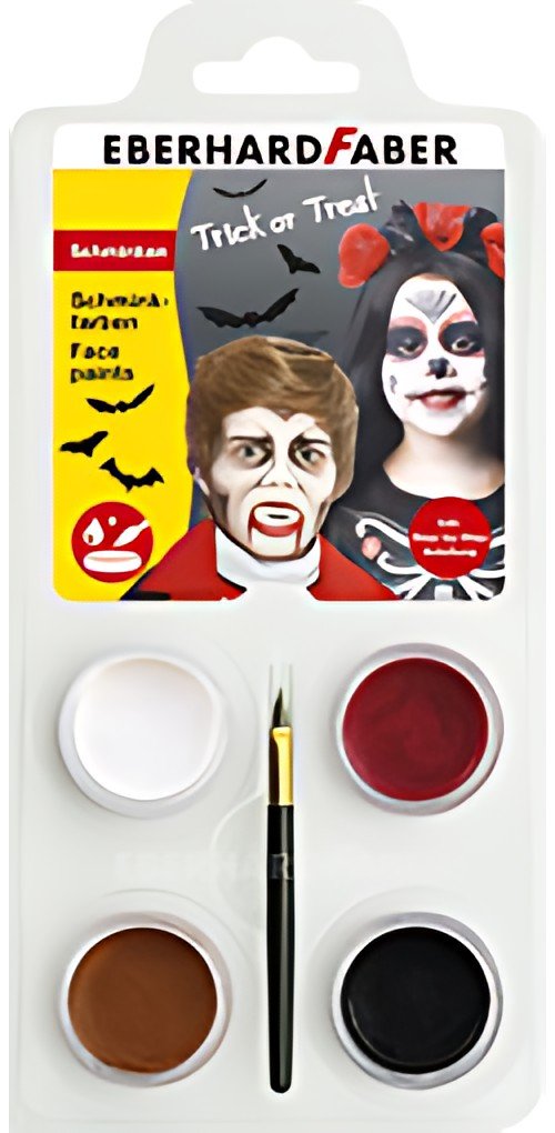 EBERHARD FABER Kit de maquillage Halloween Dracula/skull
