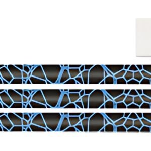 EBERHARD FABER Kit crayon de papier FLUO, HB, bleu fluo