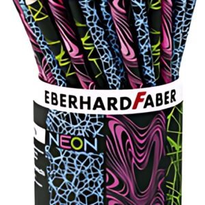 EBERHARD FABER Crayon de papier FLUO, HB, pot de 72
