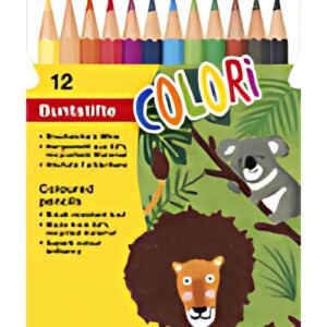 EBERHARD FABER Crayon de couleur COLORI, étui carton de 12