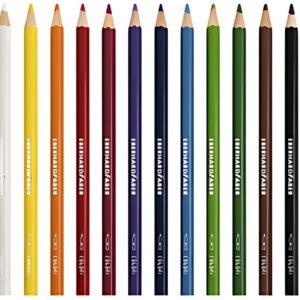 EBERHARD FABER Crayon de couleur COLORI, étui carton de 12