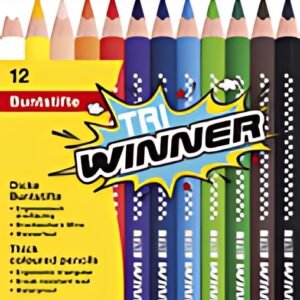 EBERHARD FABER Crayon de couleur TRI WINNER, étui de 12