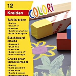 EBERHARD FABER Craie pour tableau noir COLORI, assorti
