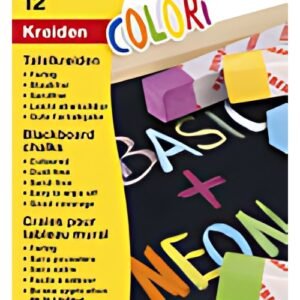 EBERHARD FABER Craie pour tableau noir COLORI BASIC + FLUO