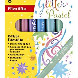 EBERHARD FABER Feutre à paillettes pastel, étui carton de 8