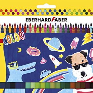 EBERHARD FABER Feutre COLORI, étui en carton de 50