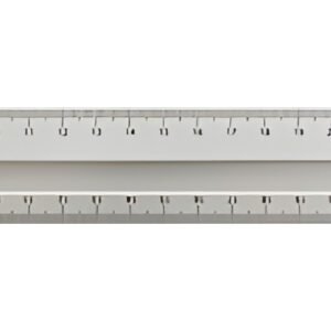 EBERHARD FABER Règle en métal, en aluminium, 300 mm