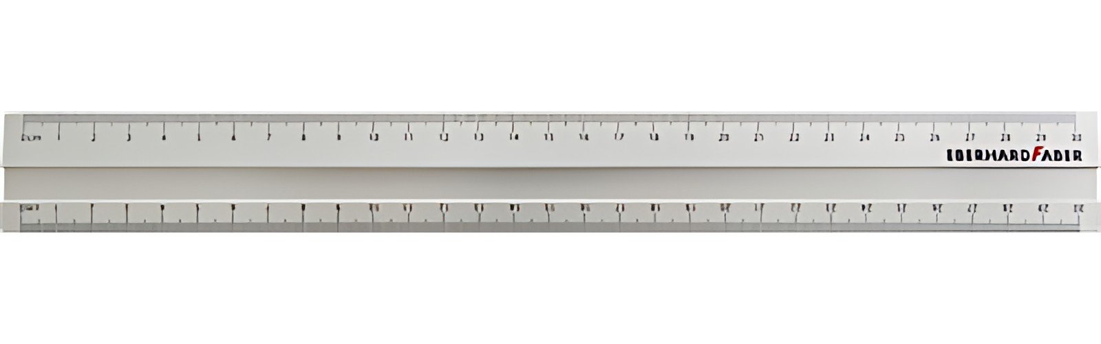 EBERHARD FABER Règle en métal, en aluminium, 300 mm