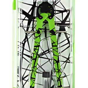 FABER-CASTELL Compas à réglage rapide, vert fluo / noir