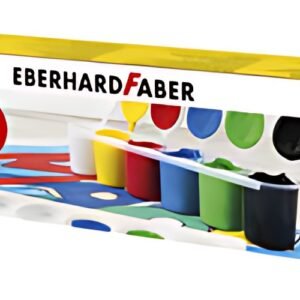 EBERHARD FABER Peinture pour l'école EFA Color, étui de 6