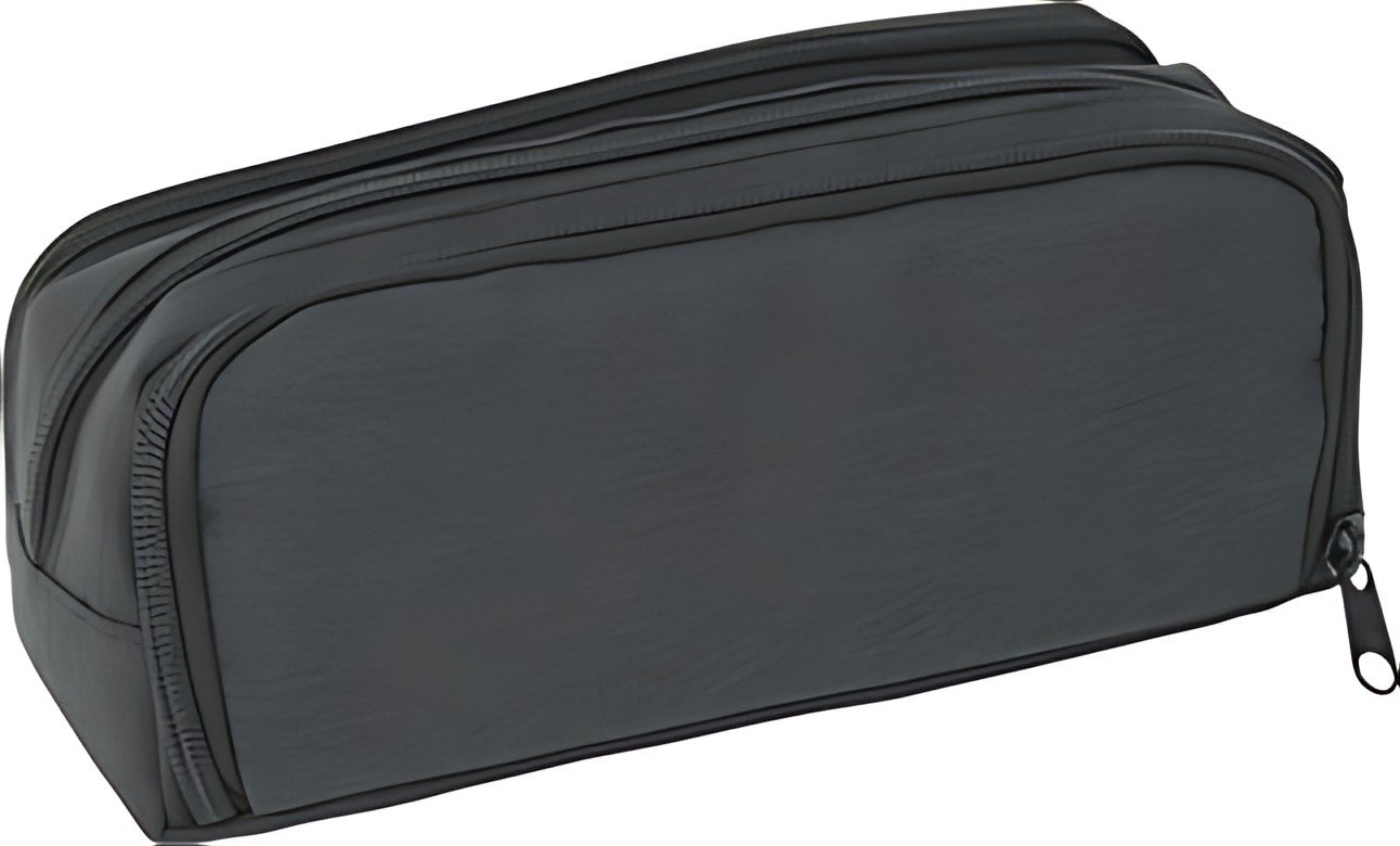 EBERHARD FABER Trousse, 3 compartiments, anthracite/noir