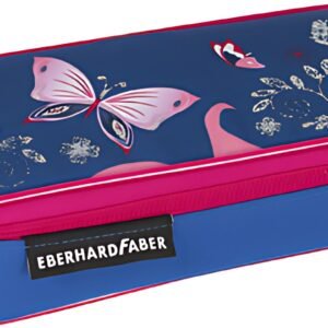 EBERHARD FABER Trousse Papillon, rose/bleu