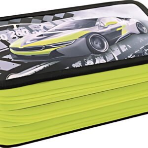 EBERHARD FABER Étui scolaire triple rabat Race Car