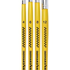 EBERHARD FABER Set de pinceaux synthétiques WINNER, 4 pièces