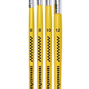 EBERHARD FABER Set de pinceaux brosse WINNER, 4 pièces