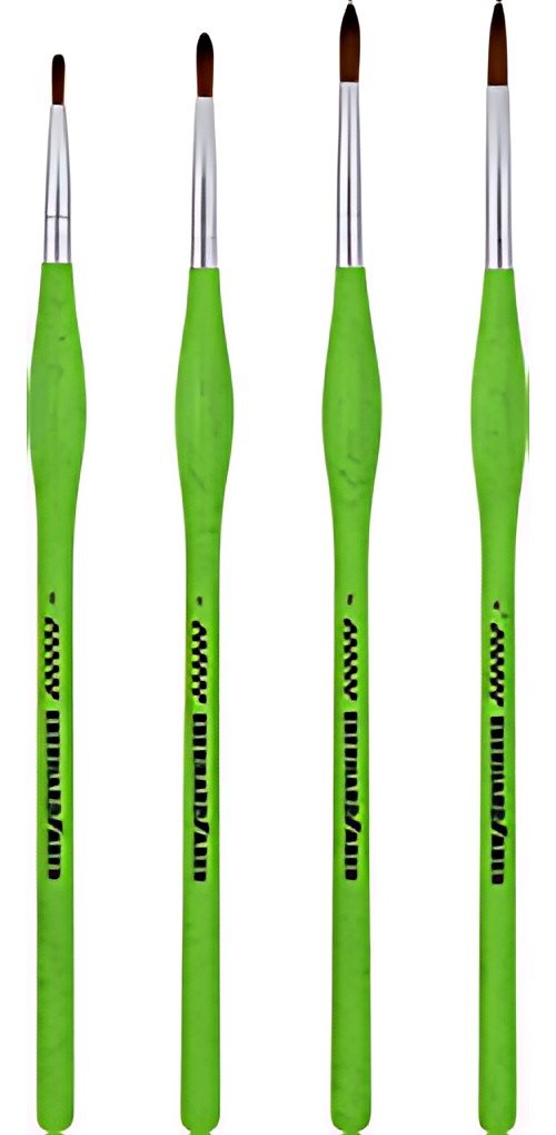 EBERHARD FABER Set de pinceaux synthétiques GREEN WINNER