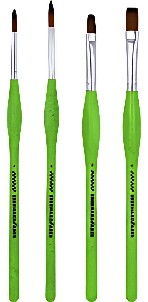 EBERHARD FABER Set de pinceaux synthétiques GREEN WINNER