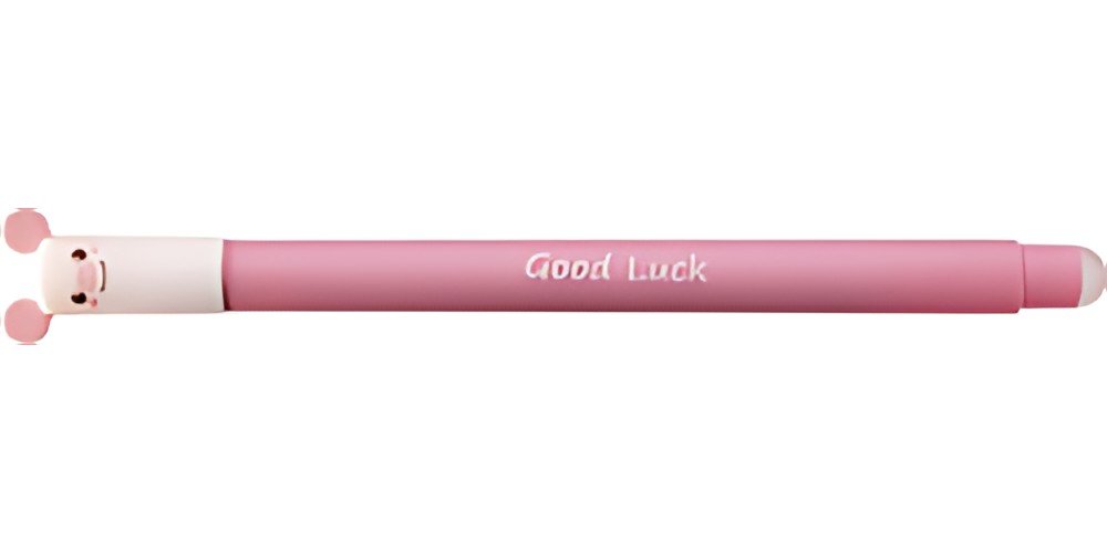 EBERHARD FABER Stylo encre gel Animal Erase it! Cochon