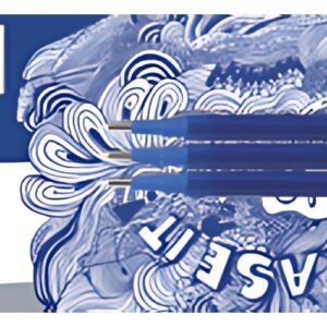 EBERHARD FABER Recharge pour stylo encre gel Erase it!, bleu