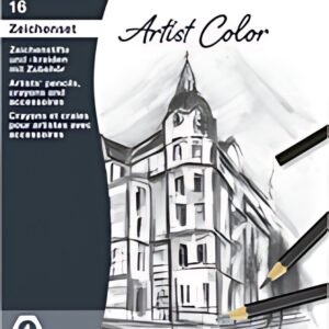 EBERHARD FABER Kit de dessin Artist Color, 16 pièces