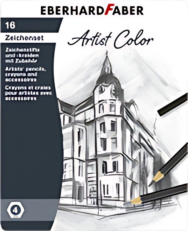 EBERHARD FABER Kit de dessin Artist Color, 16 pièces