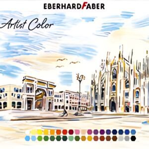 EBERHARD FABER Crayon de couleur Artist Color, étui de 36