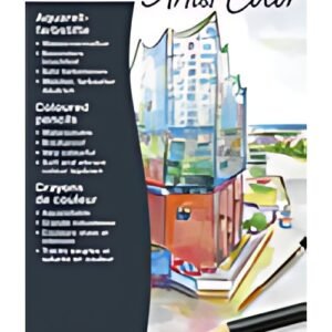 EBERHARD FABER Crayon aquarellable Artist Color, étui de 12