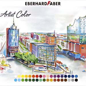 EBERHARD FABER Crayon aquarellable Artist Color, étui de 36