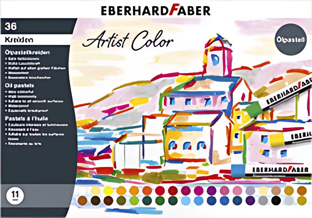 EBERHARD FABER Pastel à l'huile Artist Color, étui de 36