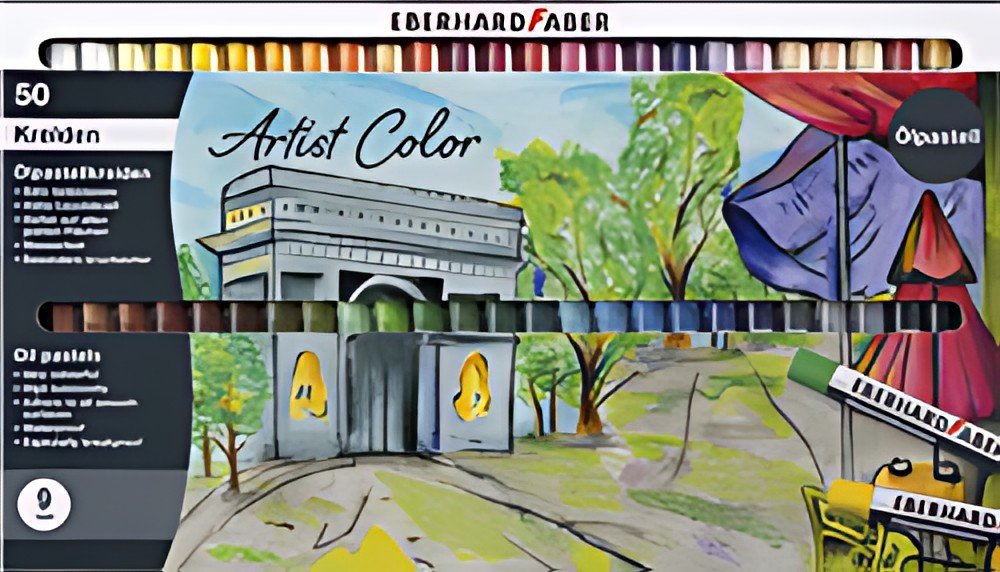 EBERHARD FABER Pastel à l'huile Artist Color, étui de 50