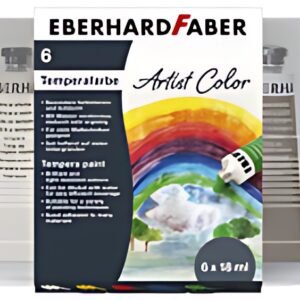 EBERHARD FABER Gouache Artist Color, étui de 6
