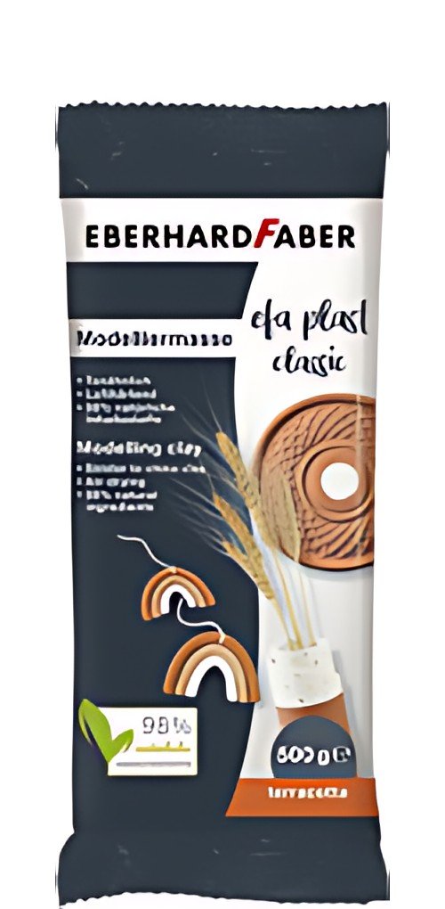EBERHARD FABER Pâte à modeler EFA plast classic, terracotta