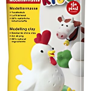 EBERHARD FABER Pâte à modeler EFA plast KIDS, blanc