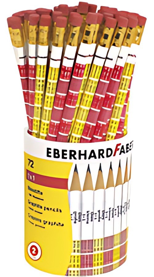 ELERHARD FABER Crayon de papier multiplications, pot de 72