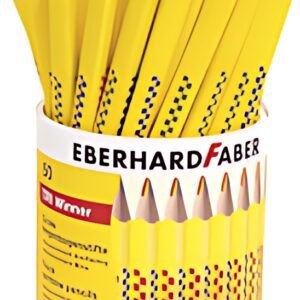 EBERHARD FABER Crayon arc-en-ciel TRI WINNER, pot de 50