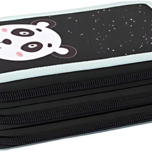 EBERHARD FABER Étui scolaire Triple Decker Panda, 36 pièces