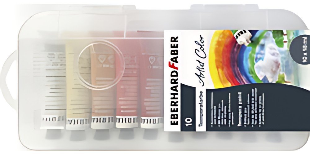 EBERHARD FABER Gouache Artist Color, étui de 10