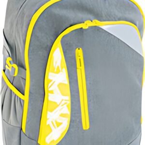 EBERHARD FABER Sas à dos scolaire X-Style, gris / jaune fluo